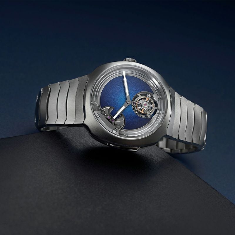 H.Moser ＆ Cie. <br>STREAMLINER CONCEPT MINUTE REPEATER TOURBILLON BLUE ENAMEL <br>H.モーザー <br>ストリームライナー・コンセプト ミニッツリピーター トゥールビヨン ブルーエナメル <br>6905-1200