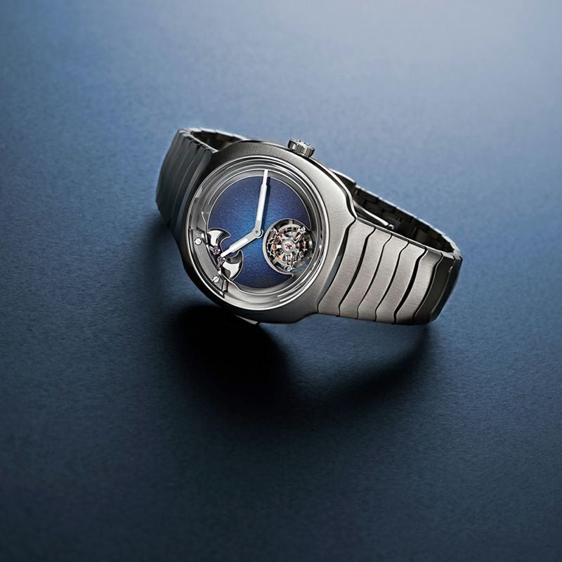 H.Moser ＆ Cie. <br>STREAMLINER CONCEPT MINUTE REPEATER TOURBILLON BLUE ENAMEL <br>H.モーザー <br>ストリームライナー・コンセプト ミニッツリピーター トゥールビヨン ブルーエナメル <br>6905-1200