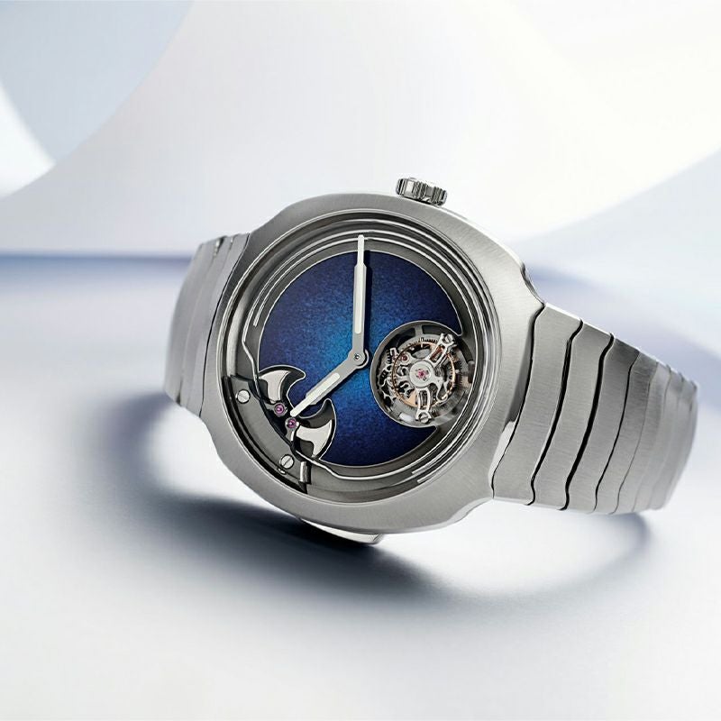 H.Moser ＆ Cie. <br>STREAMLINER CONCEPT MINUTE REPEATER TOURBILLON BLUE ENAMEL <br>H.モーザー <br>ストリームライナー・コンセプト ミニッツリピーター トゥールビヨン ブルーエナメル <br>6905-1200