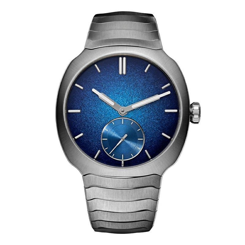 H.Moser ＆ Cie. <br>STREAMLINER SMALL SECONDS BLUE ENAMEL <br>H.モーザー <br>ストリームライナー・スモールセコンド ブルーエナメル <br>6500-1200