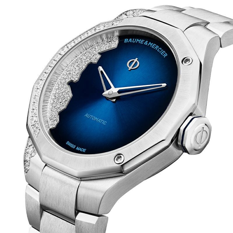 BAUME＆MERCIER Riviera Gradieut Night Blue 10677 ボーム＆メルシエ