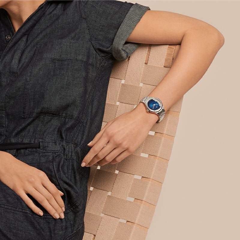 BAUME＆MERCIER Riviera Gradieut Night Blue 10677 ボーム＆メルシエ