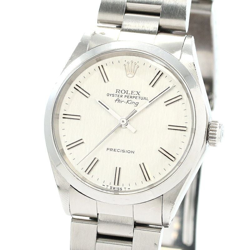★ROLEX Air-King 5500 ヴィンテージ オイスターパーペチュアル Rolex Oyster Perpetual Air King 5500 (30*****) Champagne Dial