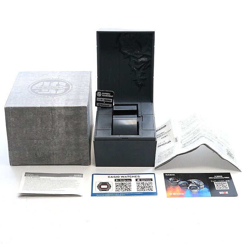 中古】CASIO G-SHOCK 5000 SERIES 40TH ANNIVERSARY CARBON EDITION