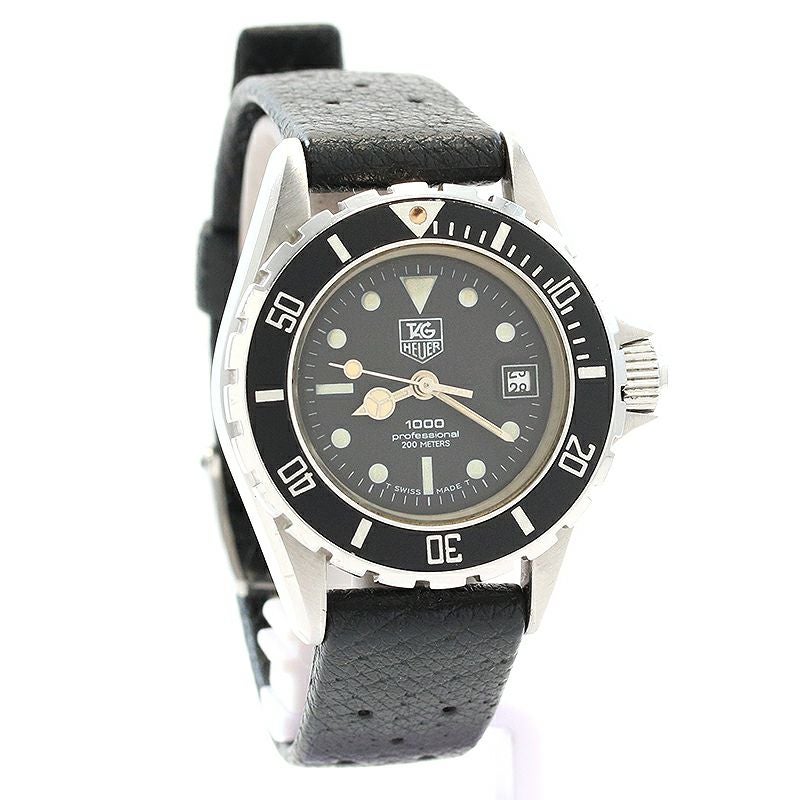中古】TAG HEUER PROFESSIONAL 1000 SERIES タグ・ホイヤー ... 稼働品 