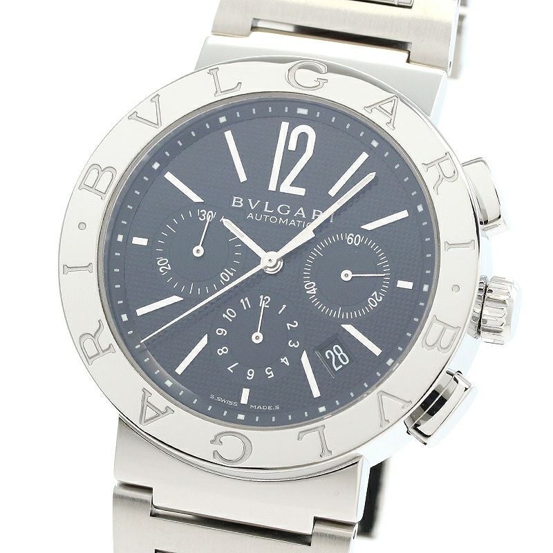 【中古】BVLGARI BVLGARI BVLGARI CHRONOGRAPH ブルガリ ブルガリ・ブルガリ クロノグラフ BB42SSCH