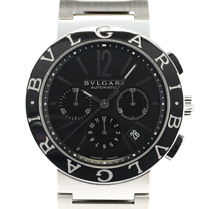 【中古】BVLGARI BVLGARI BVLGARI CHRONOGRAPH ブルガリ ブルガリ・ブルガリ クロノグラフ BB42SSCH