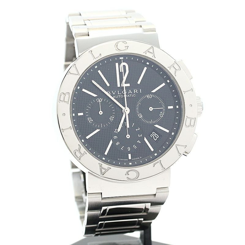 【中古】BVLGARI BVLGARI BVLGARI CHRONOGRAPH ブルガリ ブルガリ・ブルガリ クロノグラフ BB42SSCH