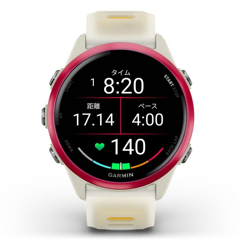 GARMIN Forerunner 570 42mm Raspberry / Mango ガーミン フォア