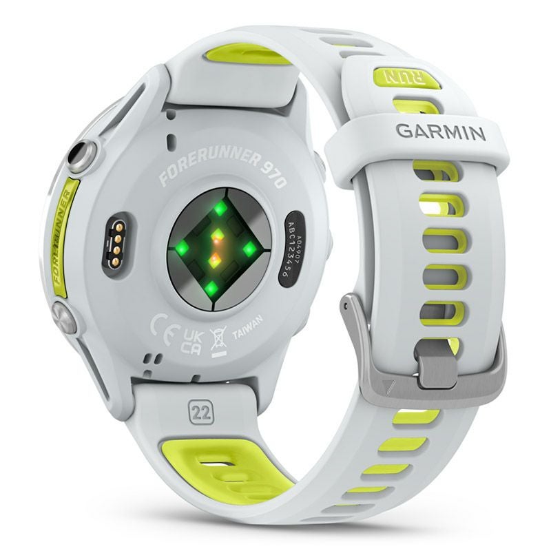 GARMIN Forerunner 970 White / Amp Yellow ガーミン フォアランナー