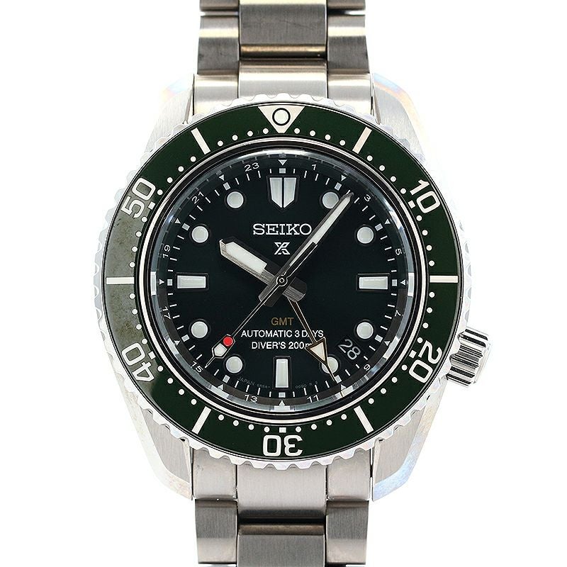【中古】SEIKO PROSPEX DIVER SCUBA MECHANICAL DIVERS 1968 HERITAGE GMT セイコー プロスペックス ダイバースキューバ メカニカルダイバーズ 1968 ヘリテージ GMT SBEJ009(6R54-00D0)