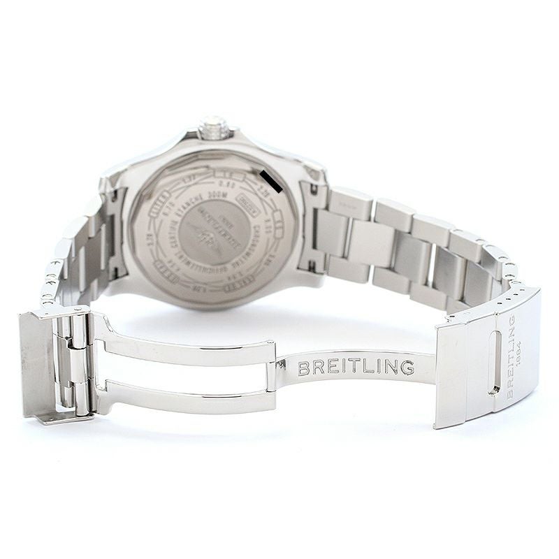 中古】BREITLING AVENGER II GMT MOTHER OF PEARL JAPAN EDITION