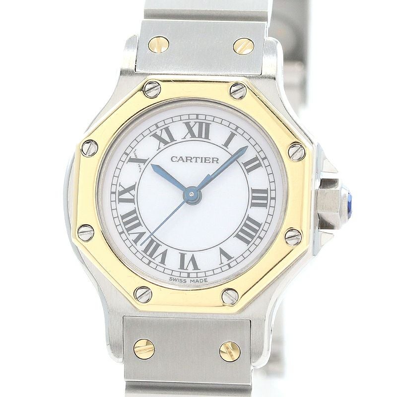 中古】CARTIER SANTOS RONDE / SANTOS OCTAGON SMALL MODEL カルティエ