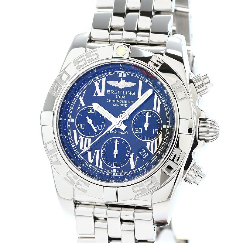 ブライトリング クロノマット 44 AB011012/B956 BREITLING 腕時計 黒文字盤 中古】BREITLING CHRONOMAT 44 ブライトリング クロノマット 44
