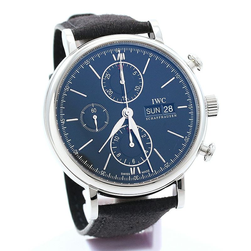 中古】IWC PORTFINO CHRONOGRAPH アイ・ダブリュー・シー ポートフィノ