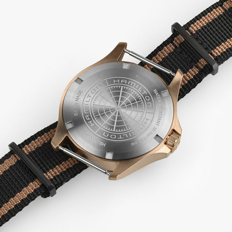 HAMILTON Khaki Navy Scuba Automatic GMT 43mm Bronze ハミルトン カーキ ネイビー スキューバ GMT オート ブロンズ 43mm H82565930
