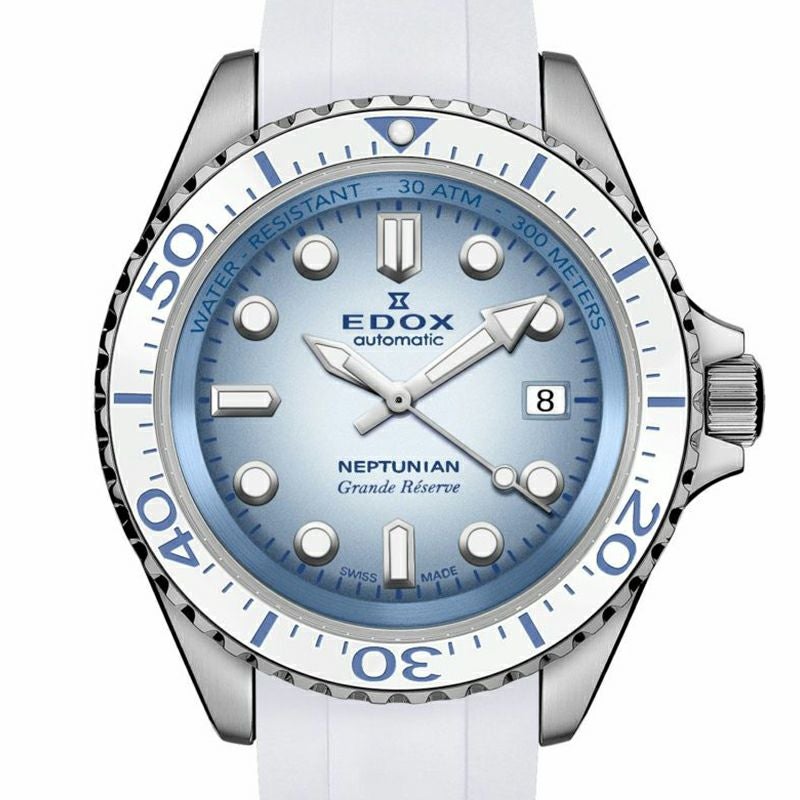 EDOX NEPTUNIAN GRANDE RESERVE DATE AUTOMATIC エドックス
