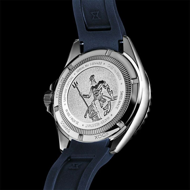 EDOX NEPTUNIAN GRANDE RESERVE DATE AUTOMATIC エドックス ネプチュニアン グランデ リザーブ デイト オートマティック 80801-3BUCA-BUIN