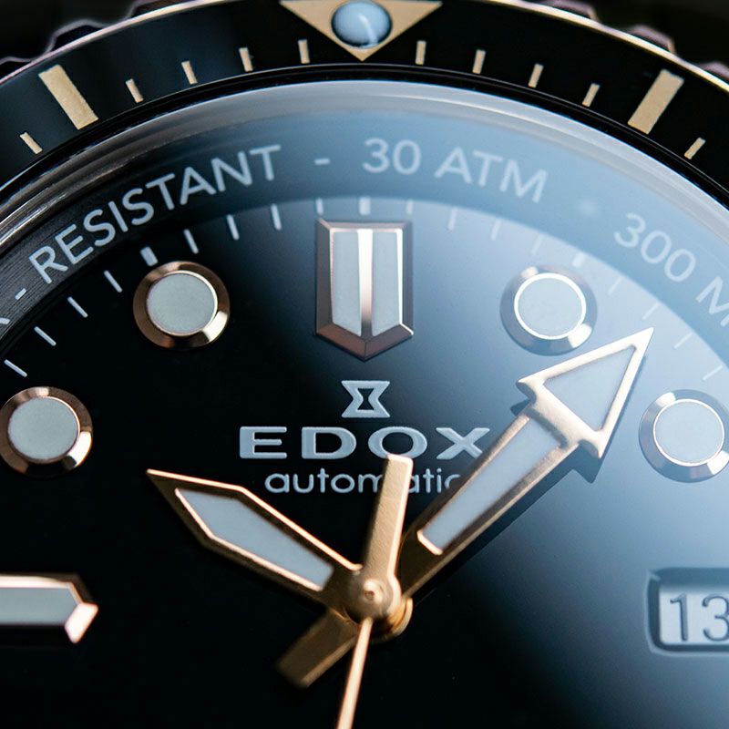 EDOX NEPTUNIAN GRANDE RESERVE DATE AUTOMATIC エドックス