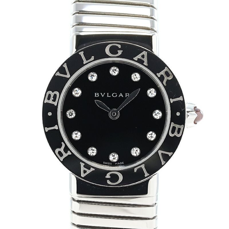 中古】BVLGARI BVLGARI BVLGARI TUBOGAS S SIZE BANGLE ブルガリ