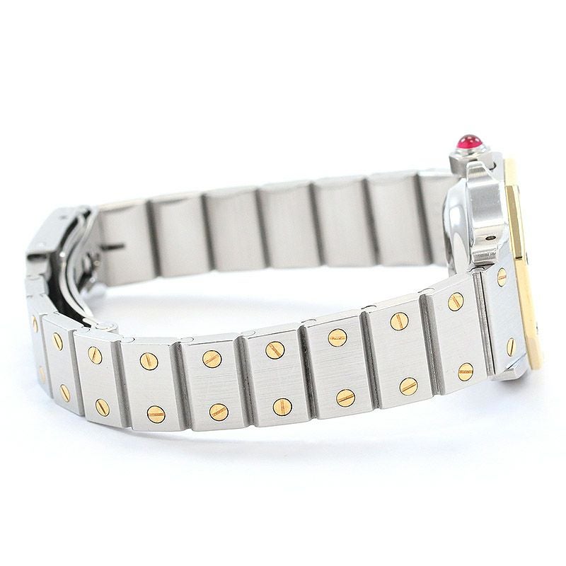 中古】CARTIER SANTOS RONDE / SANTOS OCTAGON SMALL MODEL BORDEAUX