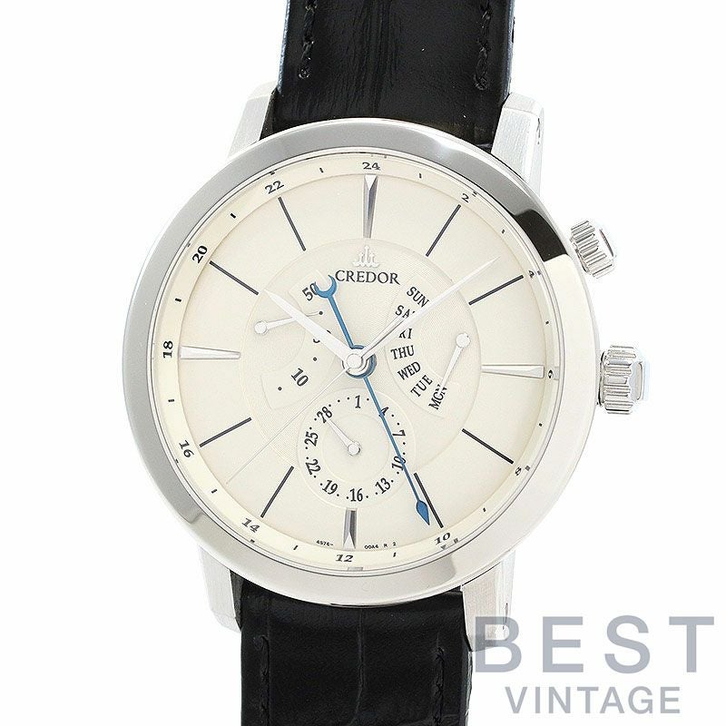 【中古】SEIKO CREDOR NODE DAY-DATE POWER RESERVE セイコー クレドール ノード デイデイト パワーリザーブ GCBT997 (4S76-00A0)