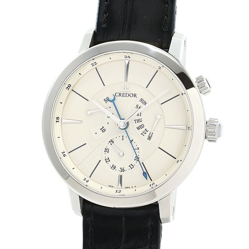 中古】SEIKO CREDOR NODE DAY-DATE POWER RESERVE セイコー クレドール