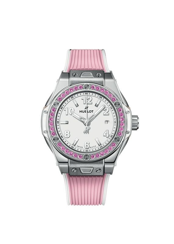 HUBLOT BIG BANG ONE CLICK JOYFUL STEEL PINK ウブロ ビッグ・バン ワンクリック ジョイフル スチール ピンク 485.SP.2210.RX.1233