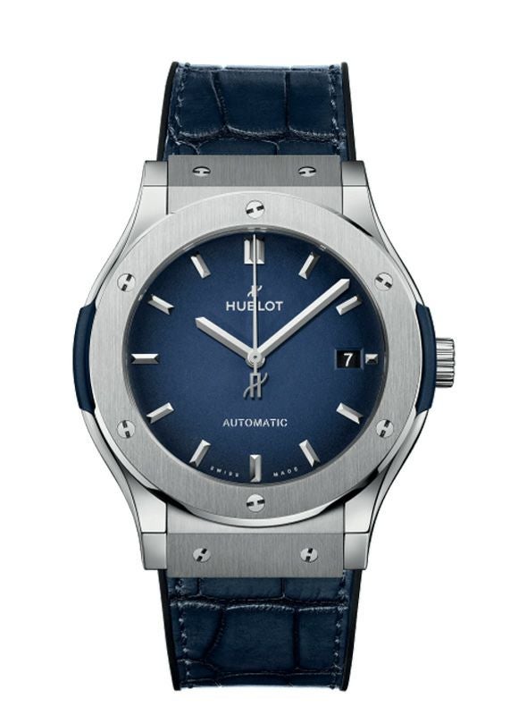 HUBLOT CLASSIC FUSION TITANIUM DEEP BLUE ウブロ クラシック・フュージョン チタニウム ディープブルー 511.NX.6670.LR.JPN
