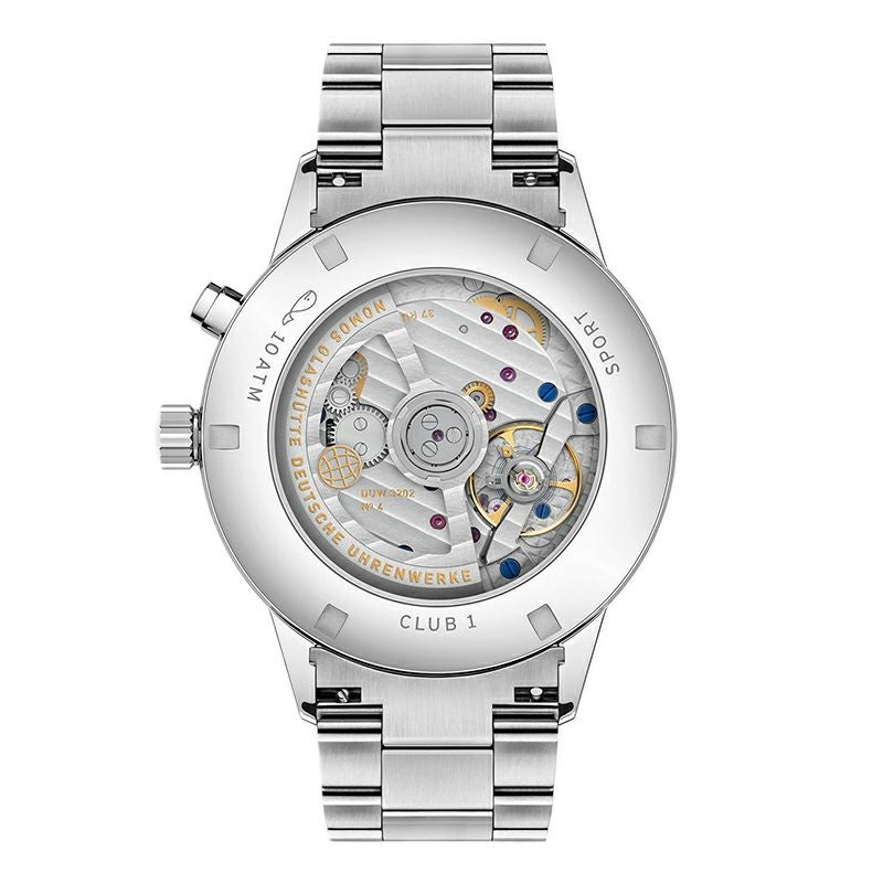NOMOS GLASHUETTE Club Sport neomatik Worldtimer Silver ノモス グラスヒュッテ クラブ・スポーツ ネオマティック ワールドタイマー シルバー NM791