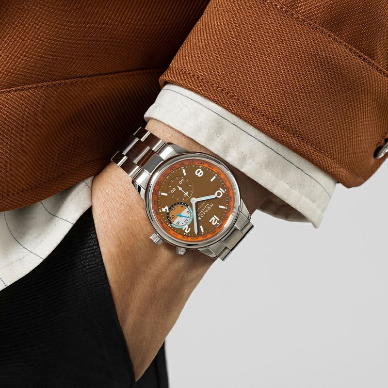 NOMOS GLASHUETTE Club Sport neomatik Worldtimer Canyon ノモス グラスヒュッテ クラブ・スポーツ ネオマティック ワールドタイマー キャニオン NM790.S3