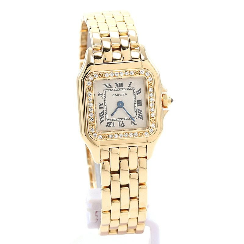 カルティエ  パンテールSM クラシック＆フィガロ WF3070B9 ク 中古】CARTIER PANTHERE CLASSIQUE ET FIGARO SMALL MODEL カルティエ