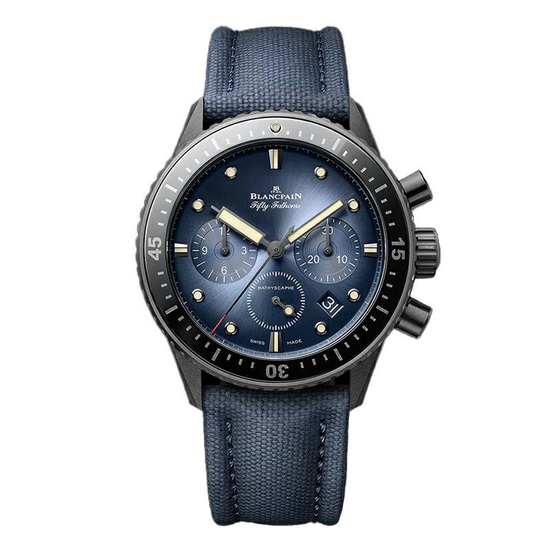 BLANCPAIN <br>FIFTY FATHOMS BATHYSCAPHE FLYBACK CHRONOGRAPH  <br>ブランパン <br>フィフティ ファゾムス バチスカーフ フライバック クロノグラフ <br>5200-0140-O52A