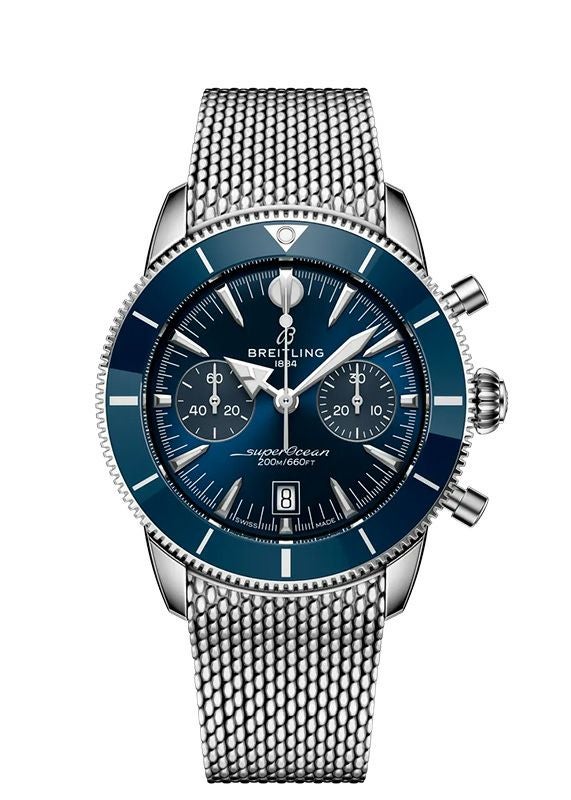 ブライトリング BREITLING スーパーオーシャン ヘリテージⅡ B01 新品)BREITLING ブライトリング スーパーオーシャン Ⅱ B01 クロノ