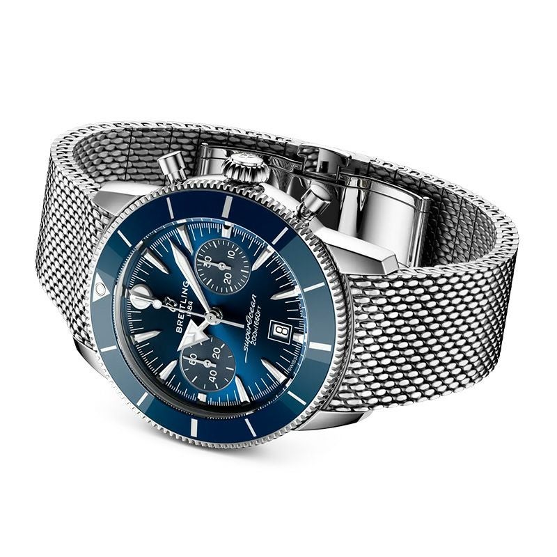 BREITLING <br>SUPEROCEAN HERITAGE B01 CHRONOGRAPH 42 <br>ブライトリング <br>スーパーオーシャンヘリテージ B01 クロノグラフ 42 <br>AB0156161C1A1