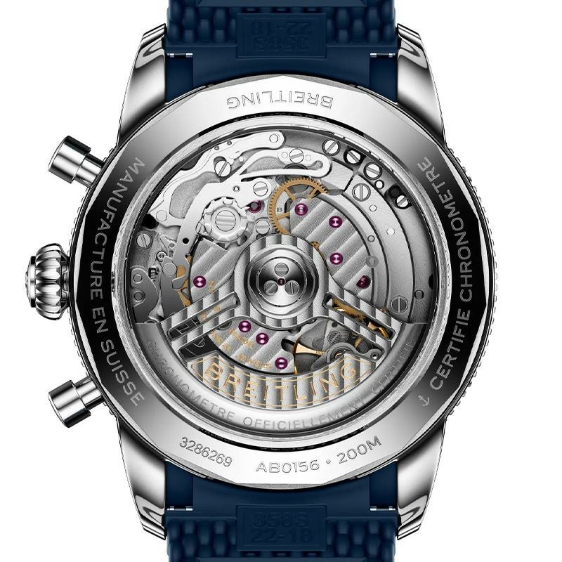 BREITLING <br>SUPEROCEAN HERITAGE B01 CHRONOGRAPH 42 <br>ブライトリング <br>スーパーオーシャンヘリテージ B01 クロノグラフ 42 <br>AB0156161C1S1