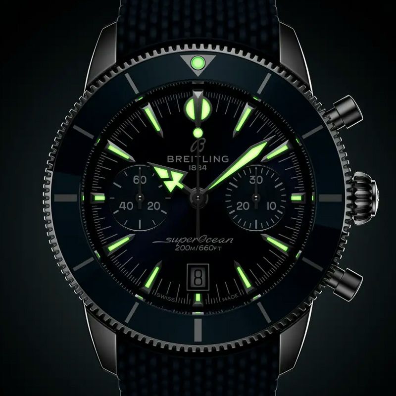 BREITLING <br>SUPEROCEAN HERITAGE B01 CHRONOGRAPH 42 <br>ブライトリング <br>スーパーオーシャンヘリテージ B01 クロノグラフ 42 <br>AB0156161C1S1