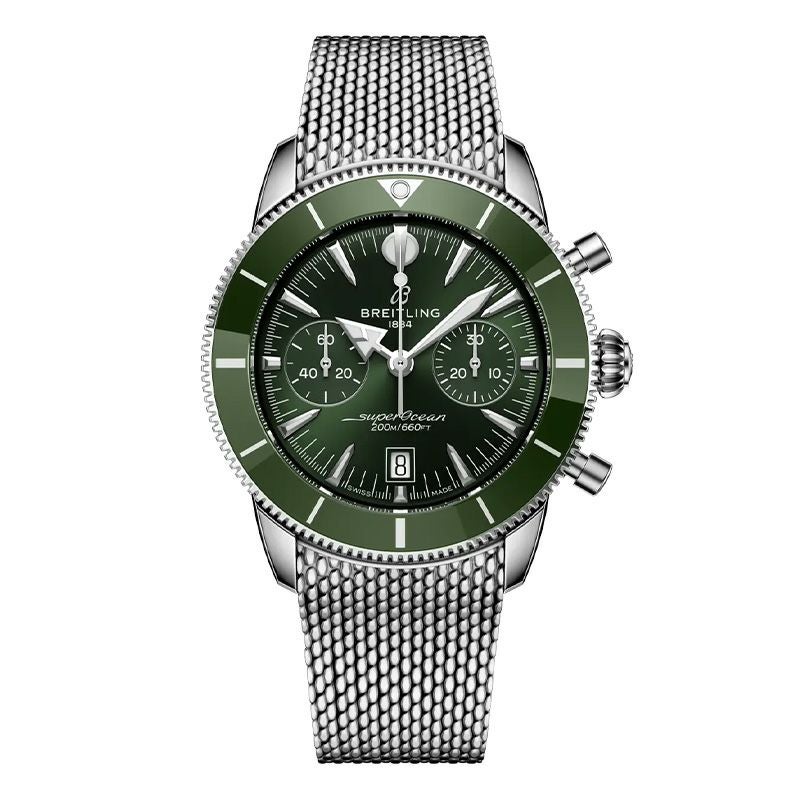 BREITLING <br>SUPEROCEAN HERITAGE B01 CHRONOGRAPH 42 <br>ブライトリング <br>スーパーオーシャンヘリテージ B01 クロノグラフ 42 <br>AB0156361L1A1
