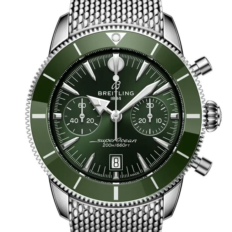 BREITLING <br>SUPEROCEAN HERITAGE B01 CHRONOGRAPH 42 <br>ブライトリング <br>スーパーオーシャンヘリテージ B01 クロノグラフ 42 <br>AB0156361L1A1