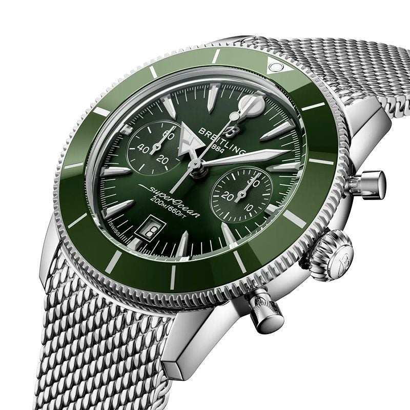 BREITLING <br>SUPEROCEAN HERITAGE B01 CHRONOGRAPH 42 <br>ブライトリング <br>スーパーオーシャンヘリテージ B01 クロノグラフ 42 <br>AB0156361L1A1