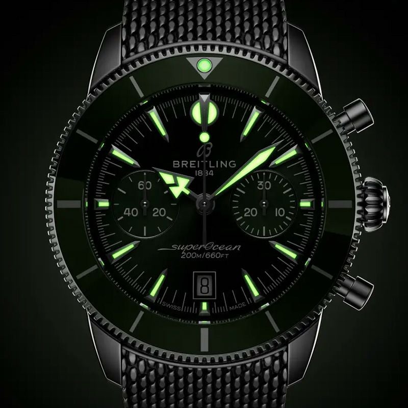 BREITLING <br>SUPEROCEAN HERITAGE B01 CHRONOGRAPH 42 <br>ブライトリング <br>スーパーオーシャンヘリテージ B01 クロノグラフ 42 <br>AB0156361L1A1