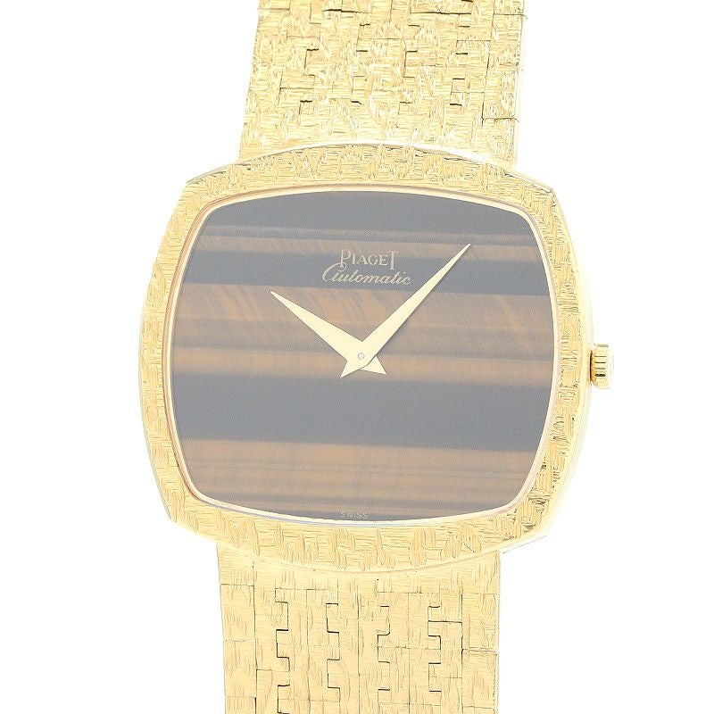 【中古】PIAGET LEGENDE COUSSIN TIGER-EYE DIAL ピアジェ レジェンドクッション タイガーアイ ダイヤル 12731 A68 (GGP98081)