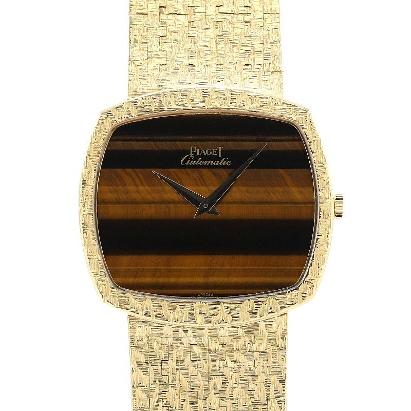 【中古】PIAGET LEGENDE COUSSIN TIGER-EYE DIAL ピアジェ レジェンドクッション タイガーアイ ダイヤル 12731 A68 (GGP98081)