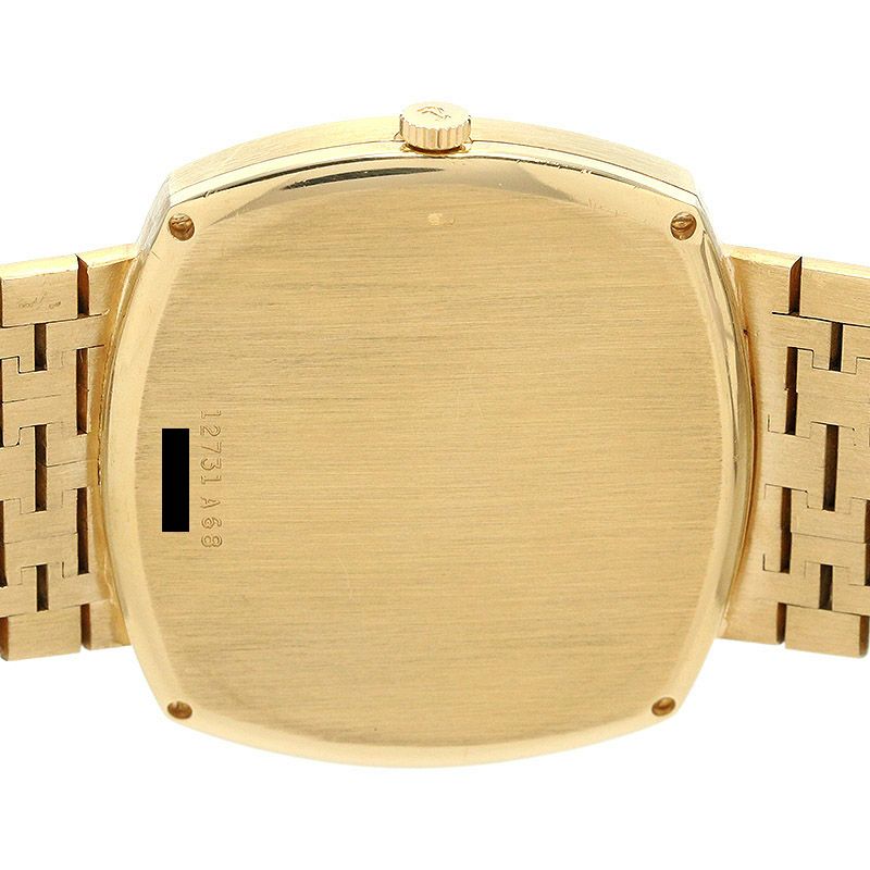 【中古】PIAGET LEGENDE COUSSIN TIGER-EYE DIAL ピアジェ レジェンドクッション タイガーアイ ダイヤル 12731 A68 (GGP98081)