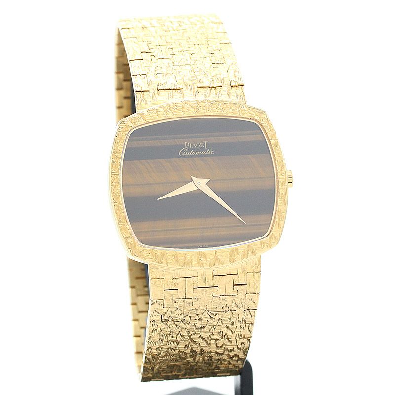 【中古】PIAGET LEGENDE COUSSIN TIGER-EYE DIAL ピアジェ レジェンドクッション タイガーアイ ダイヤル 12731 A68 (GGP98081)