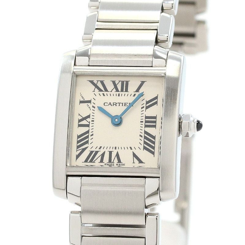 【中古】CARTIER TANK FRANCAISE SMALL MODEL カルティエ タンク フランセーズ SM W51008Q3