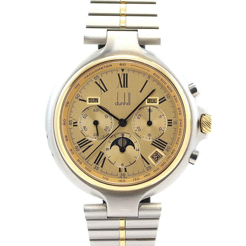 中古】DUNHILL MILLENNIUM CHRONOGRAPH EL PRIMERO TRIPLE CALENDAR