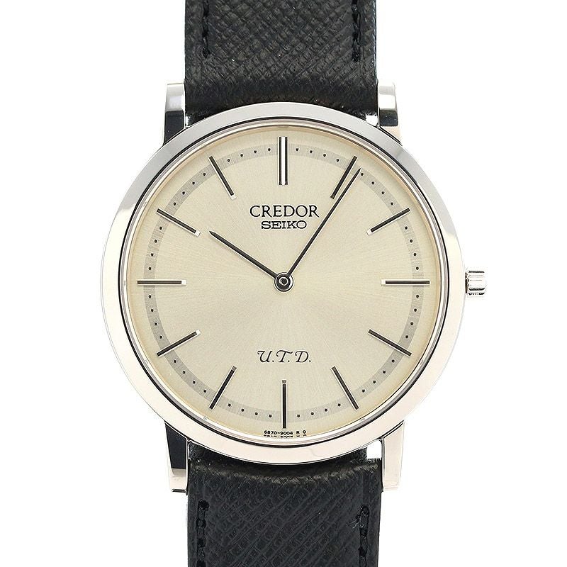 【中古】SEIKO CREDOR ULTRA THIN DRESS 120TH ANNIVERSARY LIMITED EDITION セイコー クレドール U.T.D. 創業120周年限定モデル GBAQ987 (6870-0010)