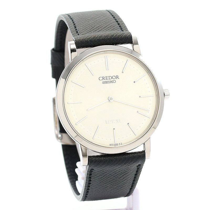 【中古】SEIKO CREDOR ULTRA THIN DRESS 120TH ANNIVERSARY LIMITED EDITION セイコー クレドール U.T.D. 創業120周年限定モデル GBAQ987 (6870-0010)