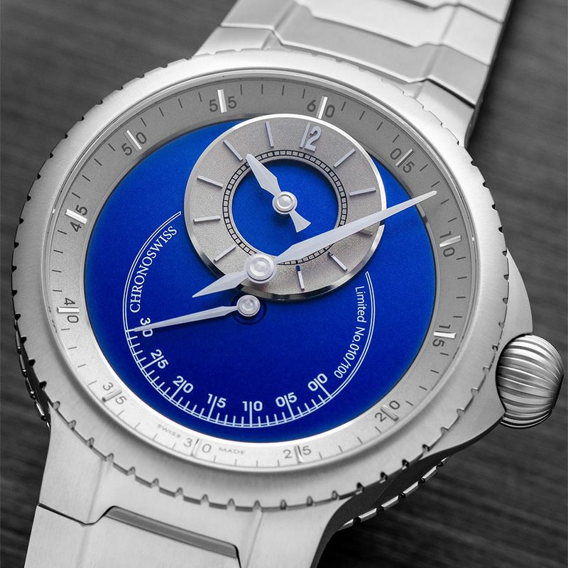 CHRONOSWISS PULSE ONE BLUE クロノスイス パルス ワン ブルー CH